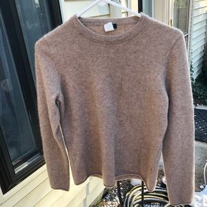 J. Crew Cashmere Sweater Camel XL